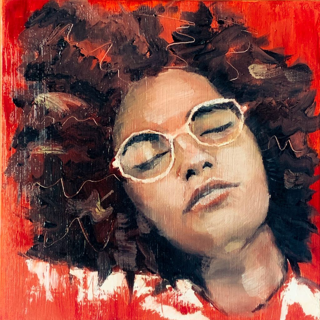 Contemporary portrait painting